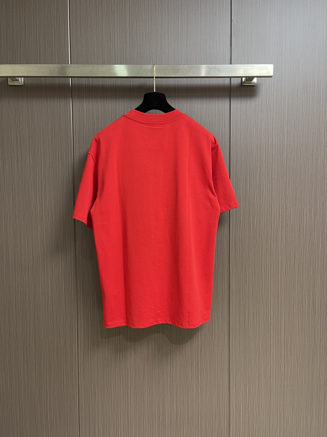 BALENCIAGA 印花logo标识短袖T恤，定织面料工艺洗水处理 高克重300克面料 质感十足 布面