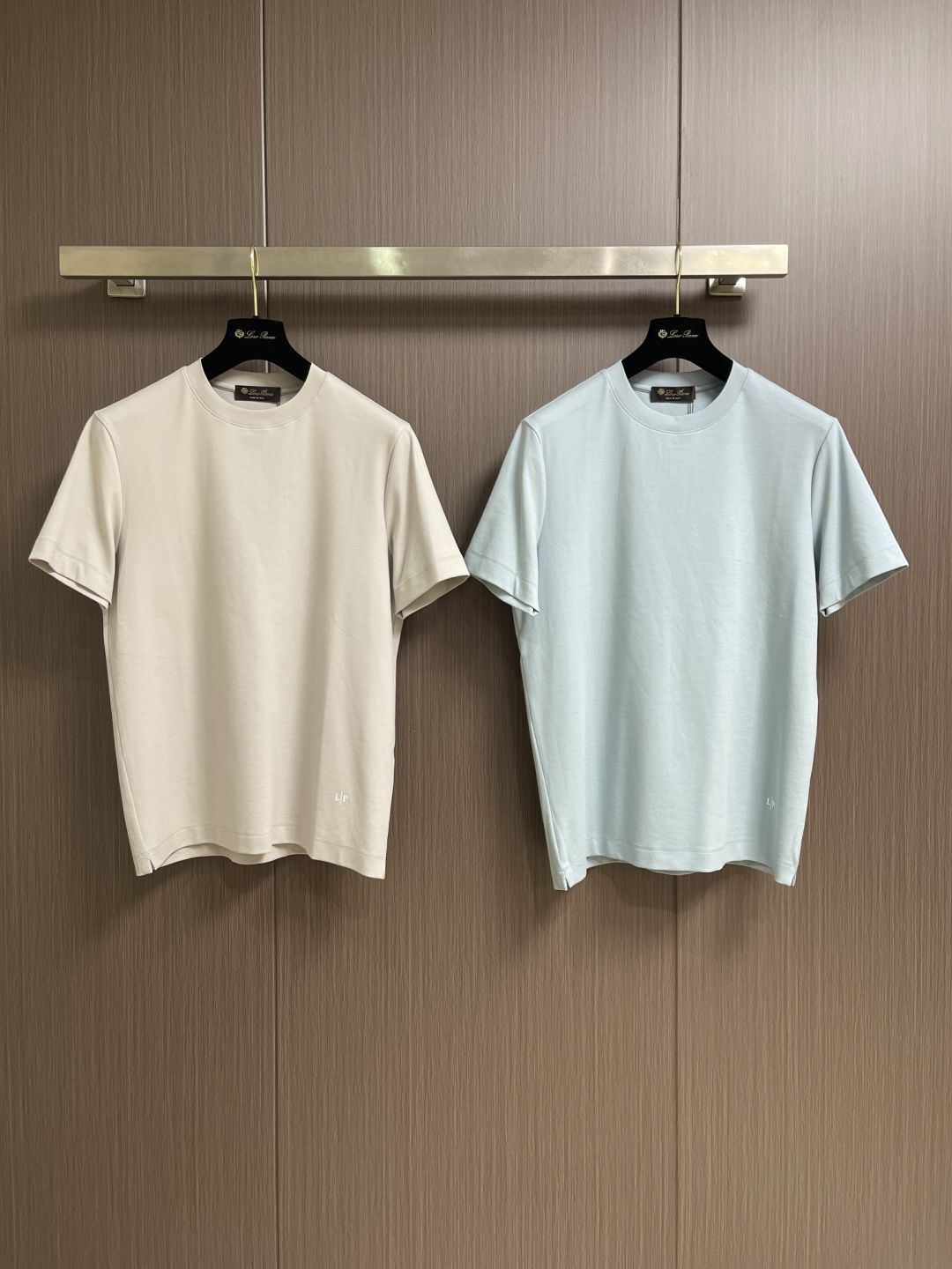 Loro piana Loro Piana 2026ss新款胶印标识纯色圆领短袖T恤， 百搭款式 任何人
