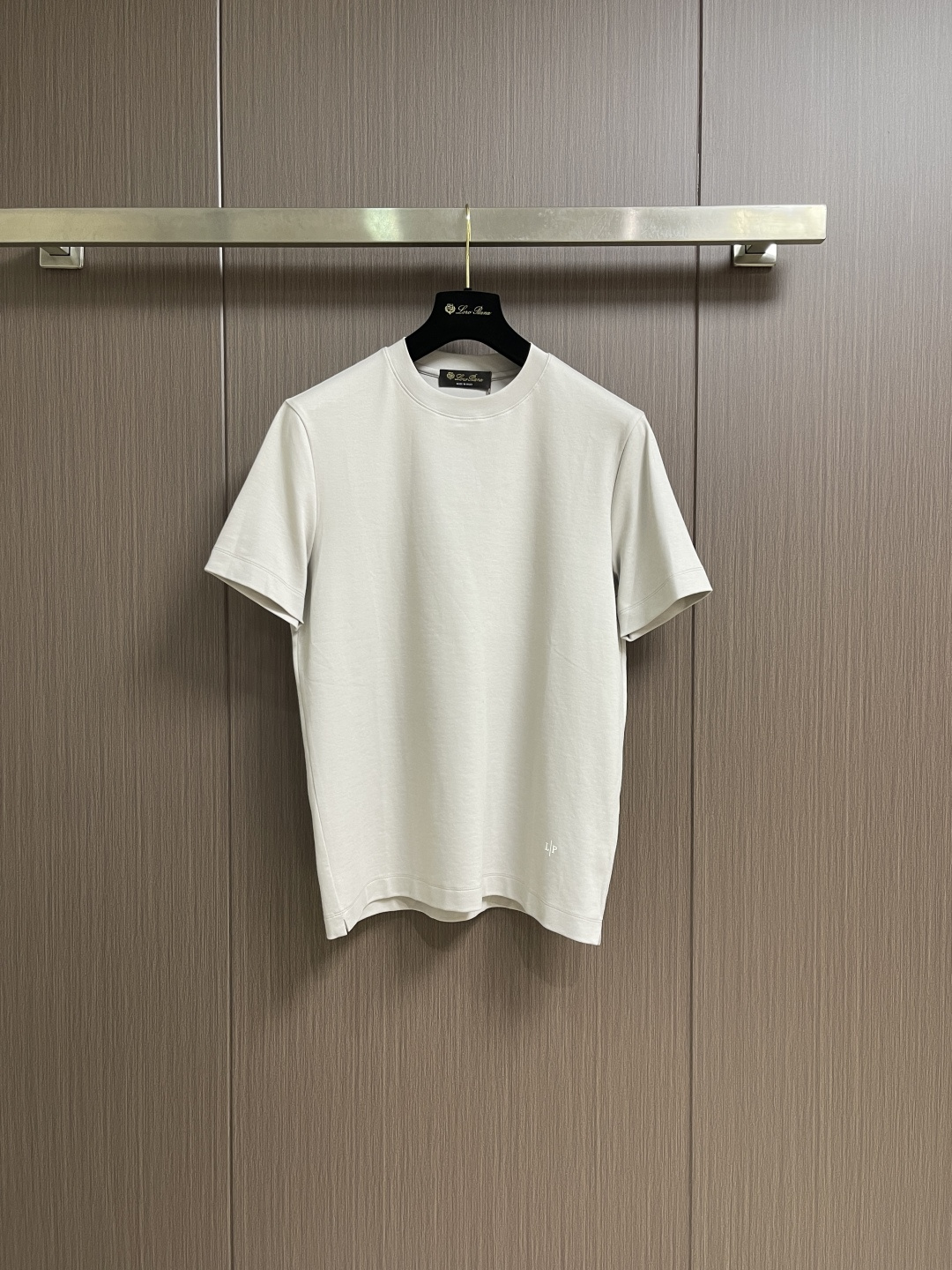 Loro piana Loro Piana 2026ss新款胶印标识纯色圆领短袖T恤， 百搭款式 任何人