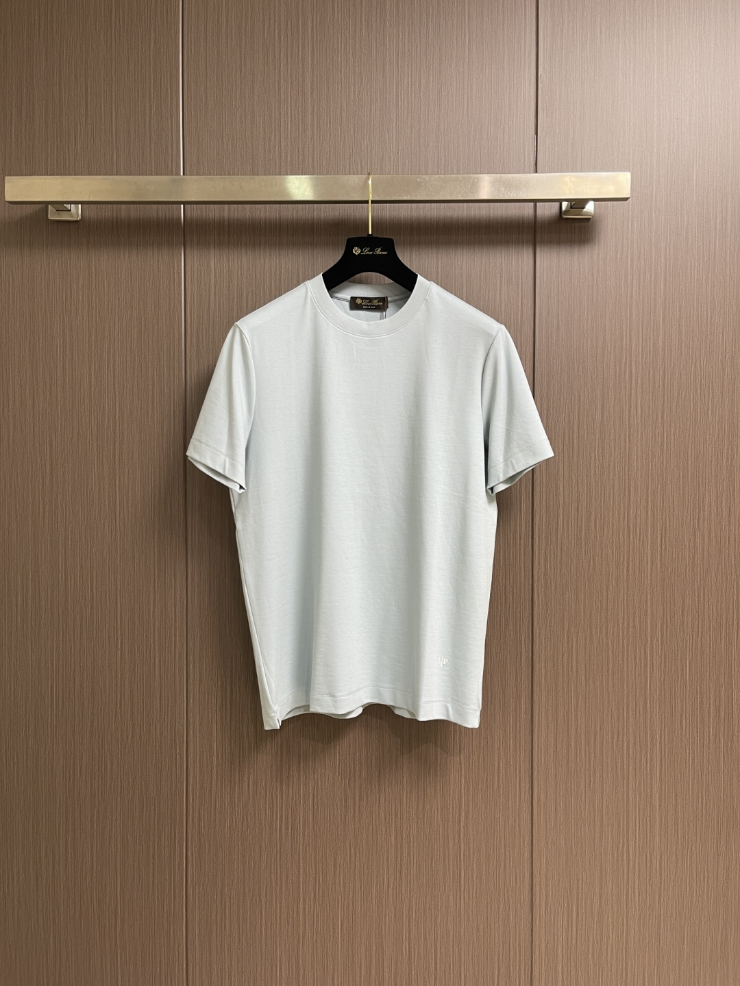 Loro piana Loro Piana 2026ss新款胶印标识纯色圆领短袖T恤， 百搭款式 任何人
