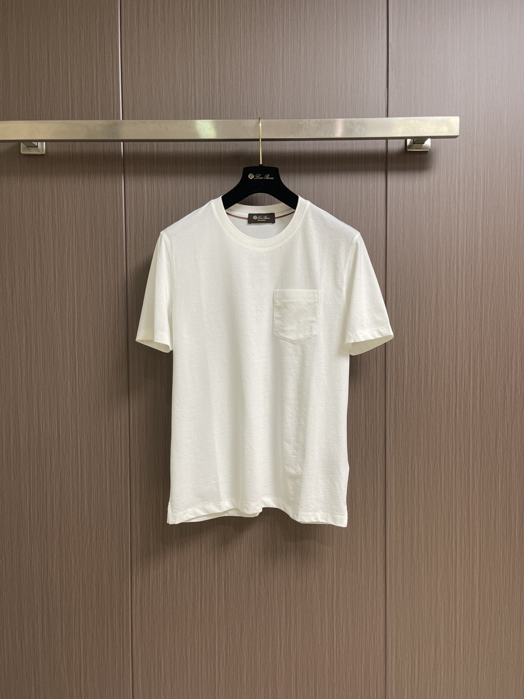 Loro piana LoroPiana 2026ss早春新款短袖T恤打底衫，全品相！采用胸前logo口
