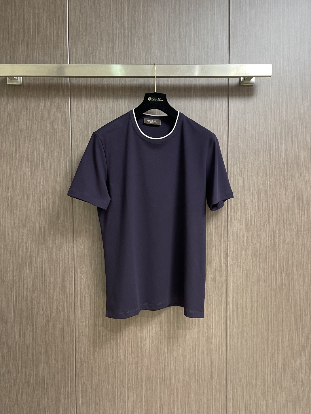 Loro piana Loro Piana 2026ss新款领口撞色圆领短袖T恤， 百搭款式 任何人都可