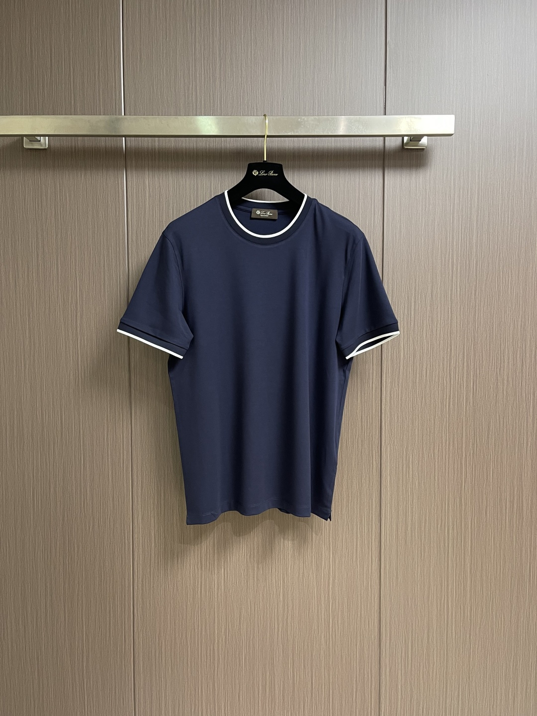 Loro piana Loro Piana 2026ss新款撞色假两件圆领短袖T恤， 百搭款式 任何人都