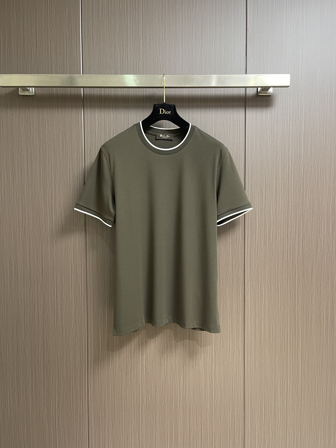 Loro piana Loro Piana 2026ss新款撞色假两件圆领短袖T恤， 百搭款式 任何人都