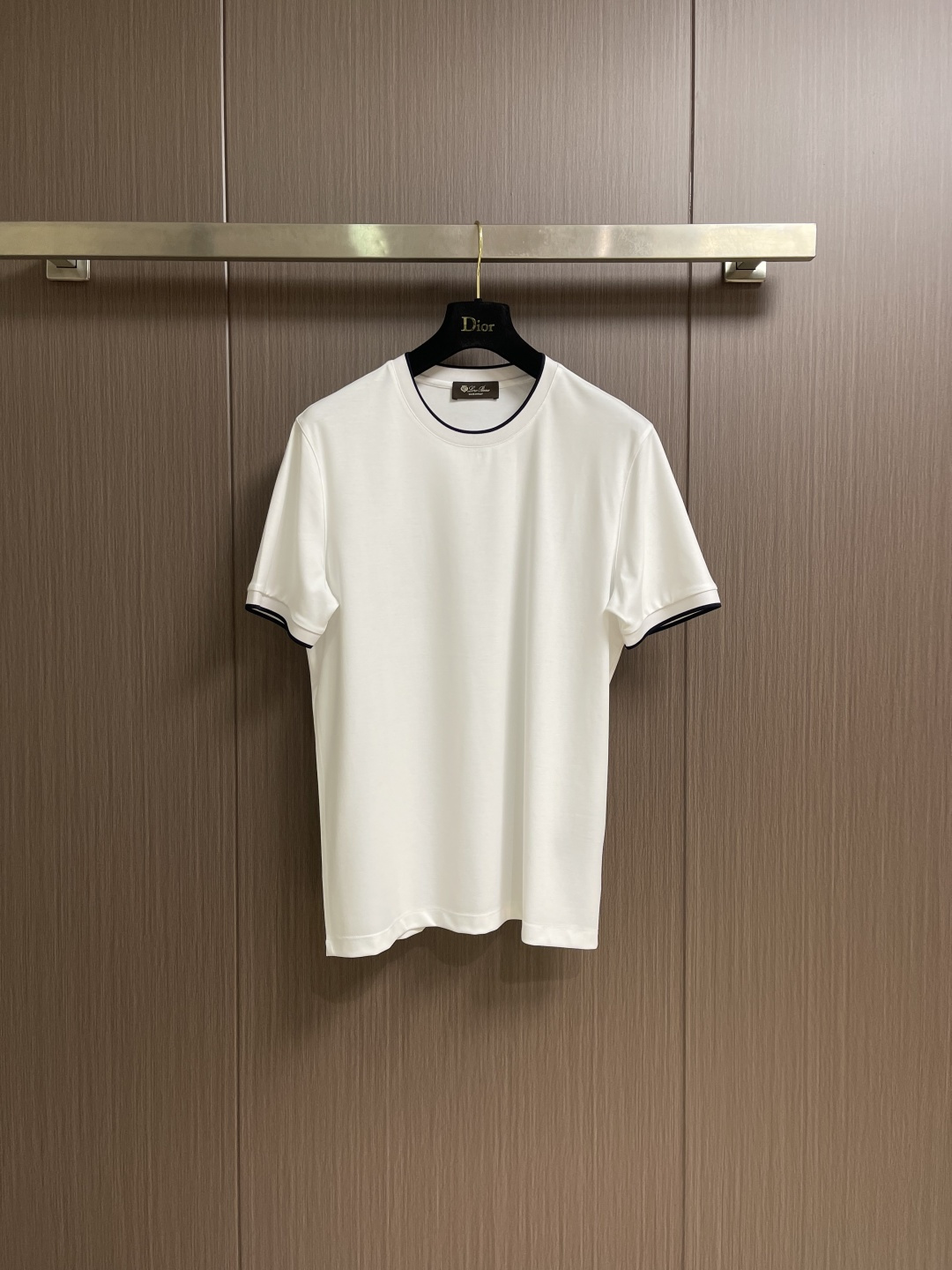 Loro piana Loro Piana 2026ss新款撞色假两件圆领短袖T恤， 百搭款式 任何人都