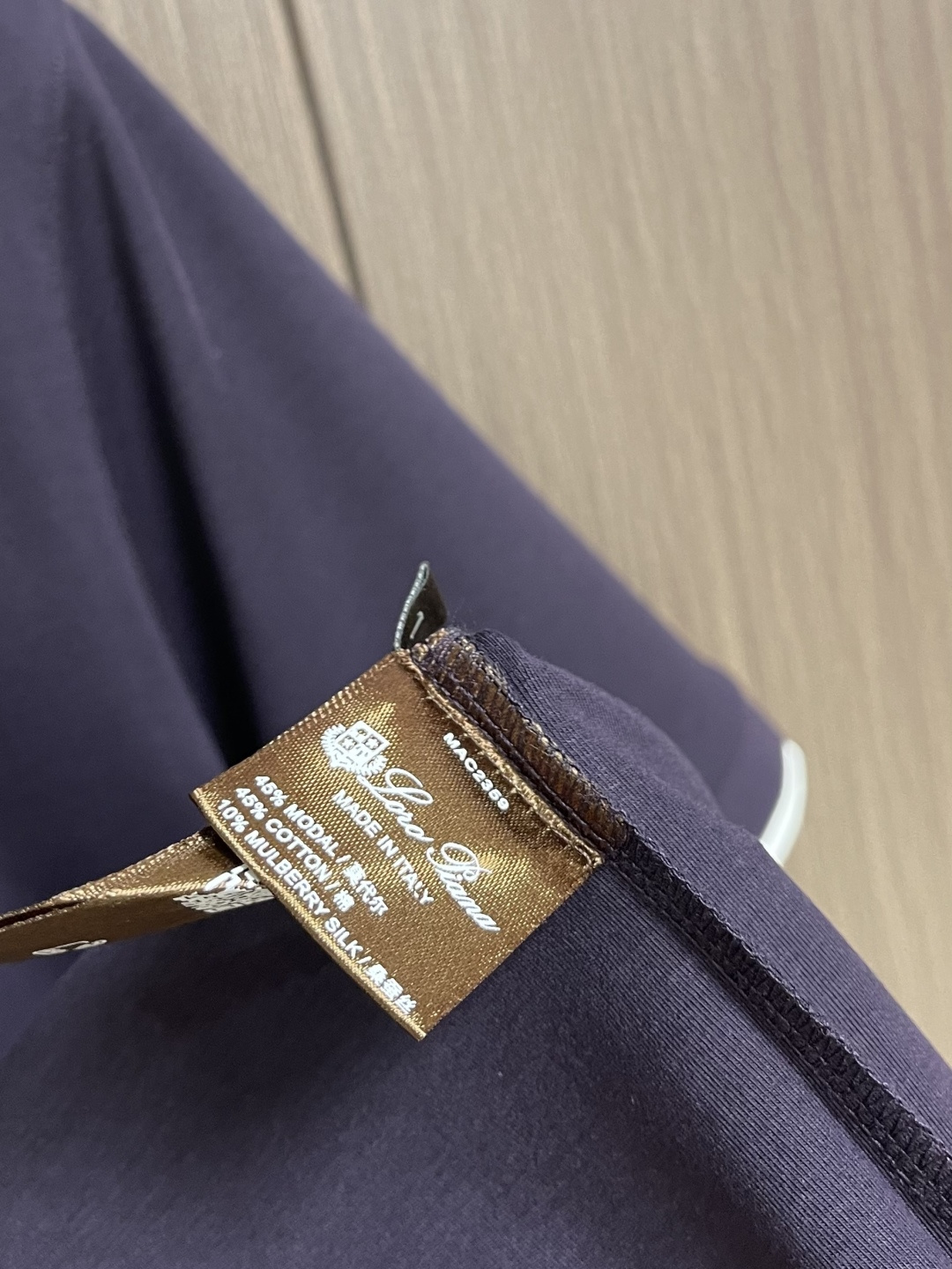 Loro piana Loro Piana 2026ss新款撞色假两件圆领短袖T恤， 百搭款式 任何人都
