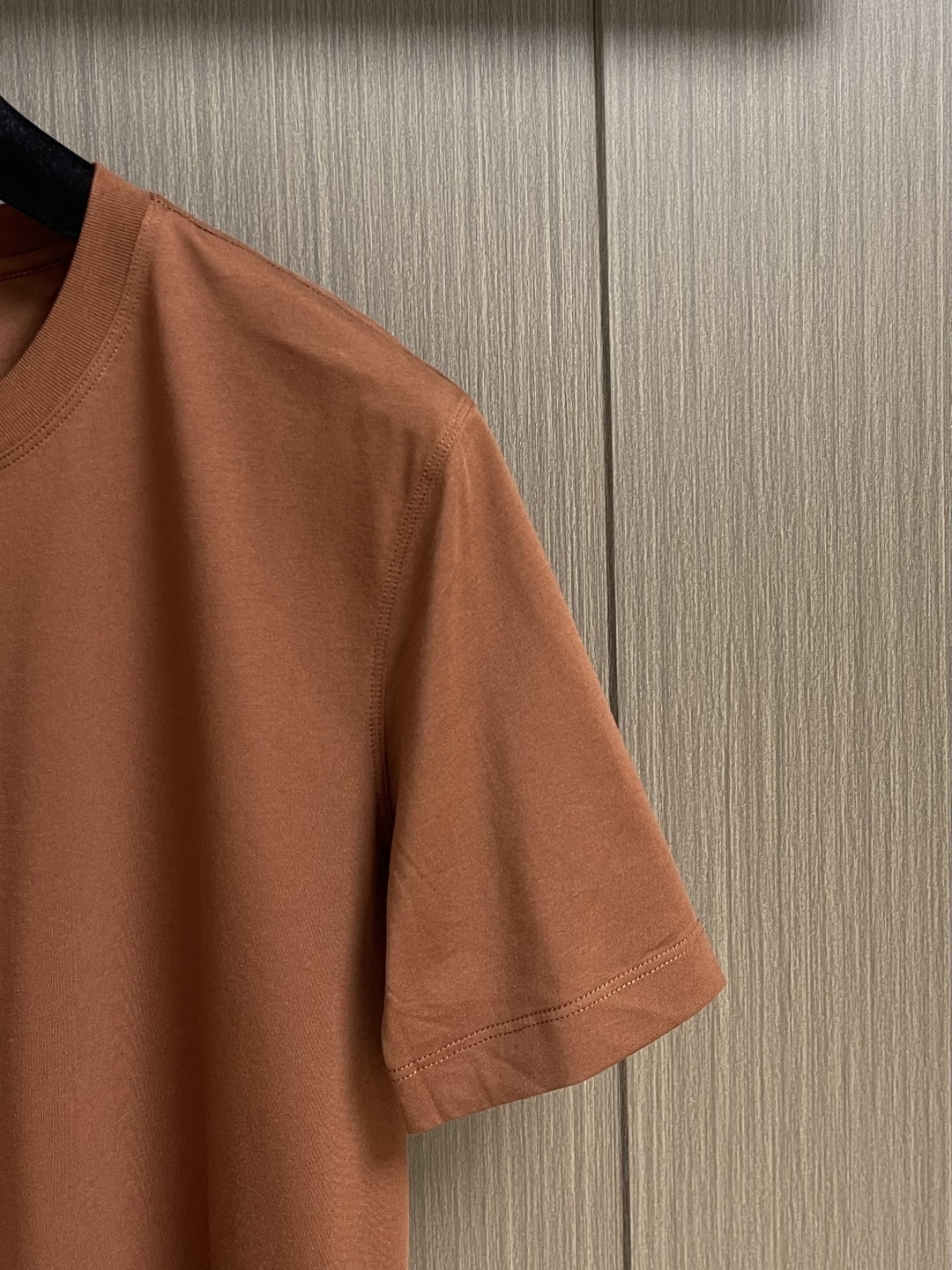 Zegna 杰尼亚2026ss新款圆领短袖T恤，定制新疆长绒棉面料，后背logo标识 高弹面料、久穿不易