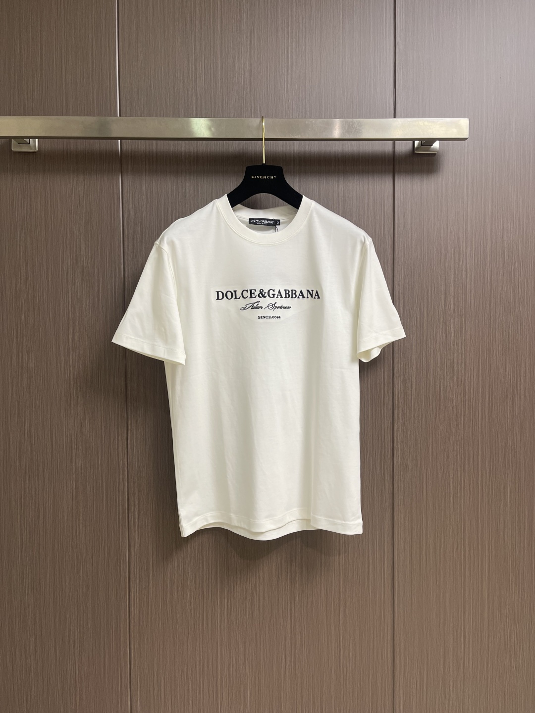 Dolce Gabbana DG 2026ss夏季新款基础丝光棉圆领短袖T恤，字母仔章休闲圆领短袖t恤衫
