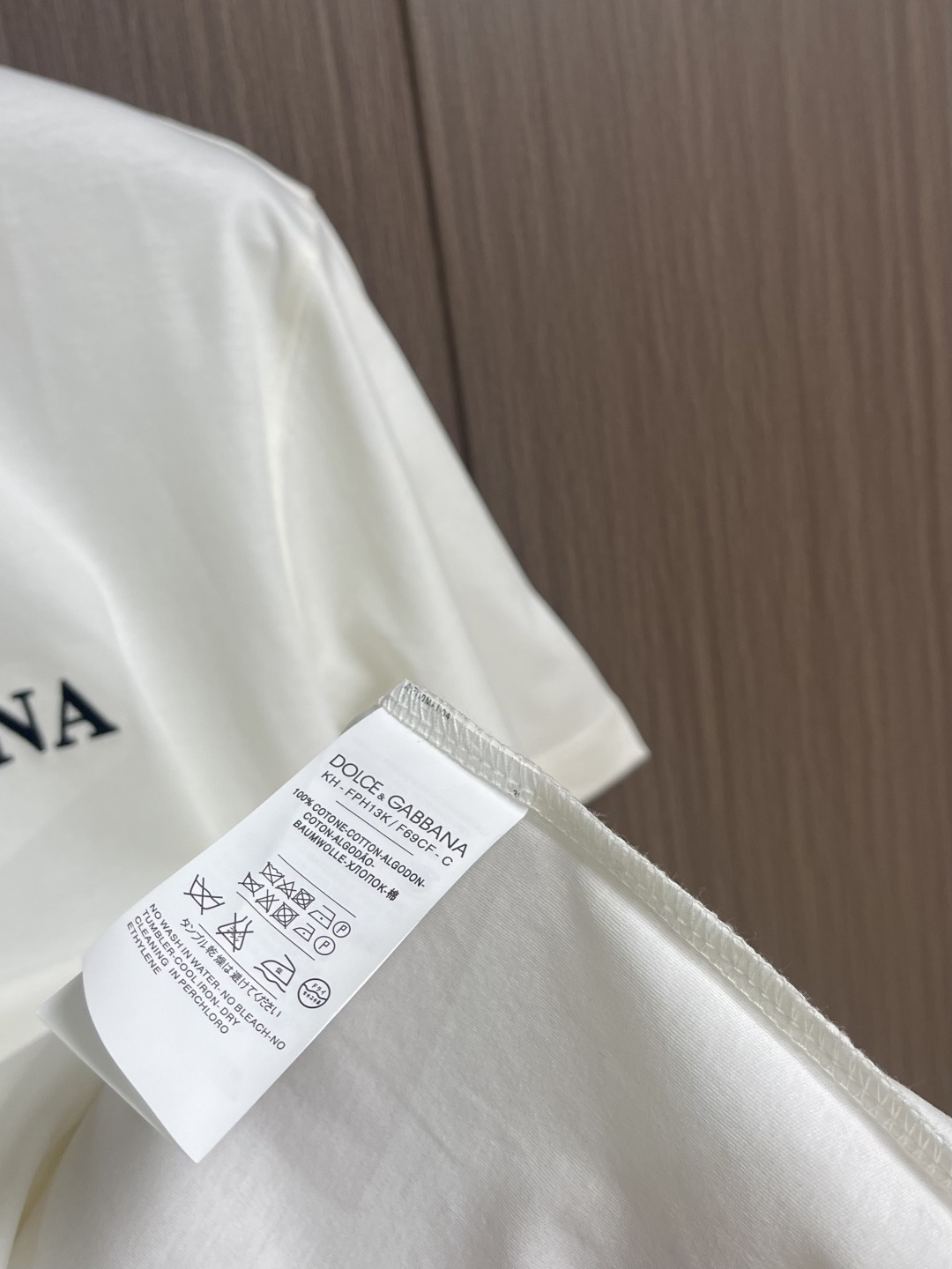 Dolce Gabbana DG 2026ss夏季新款基础丝光棉圆领短袖T恤，字母仔章休闲圆领短袖t恤衫