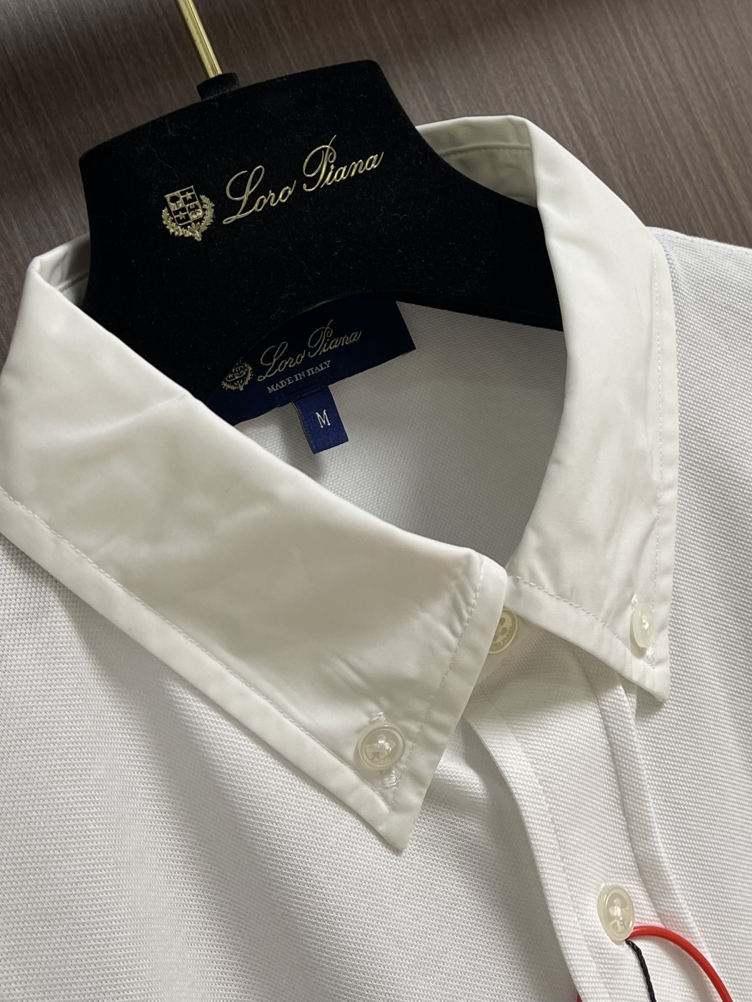 Loro piana Loro Piana 标识刺绣长袖衬衫 定制铂金纱府绸 质感卓越 舒适贴肤 一抹简