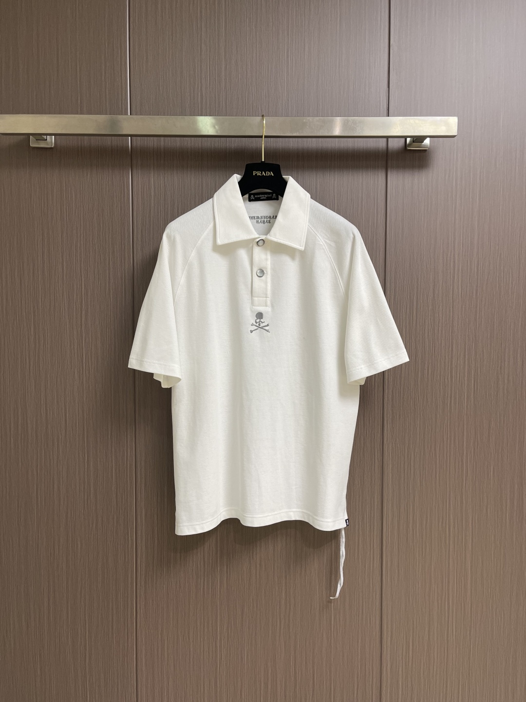 NO:756947,MMJ mastermind japan limited edition skull embroidered short-sleeved POLO shirt, made of 300g custom-made double yarn pure cotton mmj high street oversize loose version, sizes S-XL, versace, T-shirt,19860909MMJ mastermind japan 限量版骷髅刺绣短袖POLO衫,采用克重300g订制双纱纯棉 mmj 高街 oversize 宽松版型,尺码S-XL,,versace,T-shirt,,Men's clothing