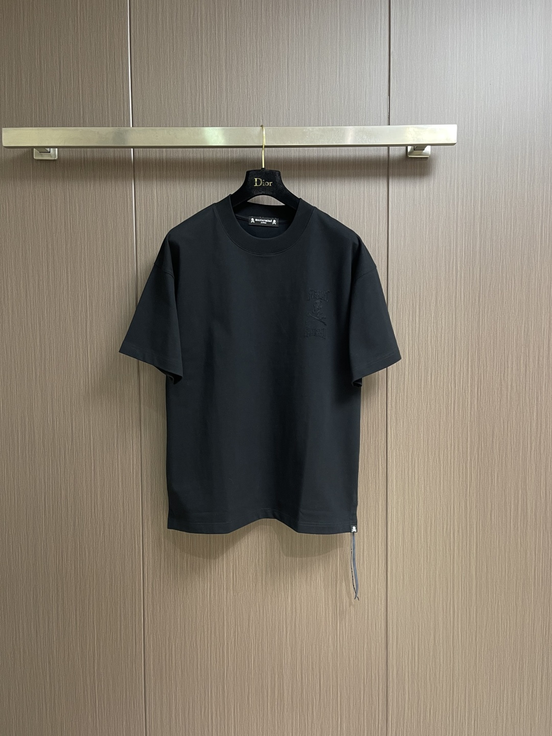 mastermind jaPan 灭世版 骷髅新型刺绣短袖T恤，采用克重300g订制双纱纯棉，mmj高街