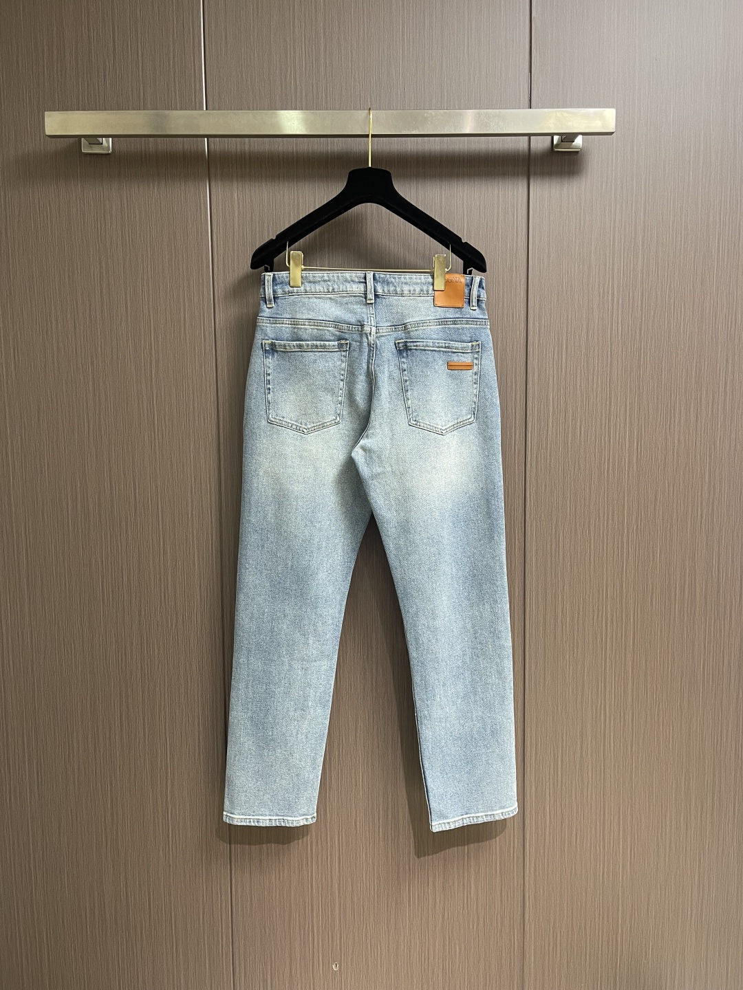 Ermenegildo zegna 2026SS早春新品，直筒牛仔裤，进口原版水洗弹力面料，上身舒适透气