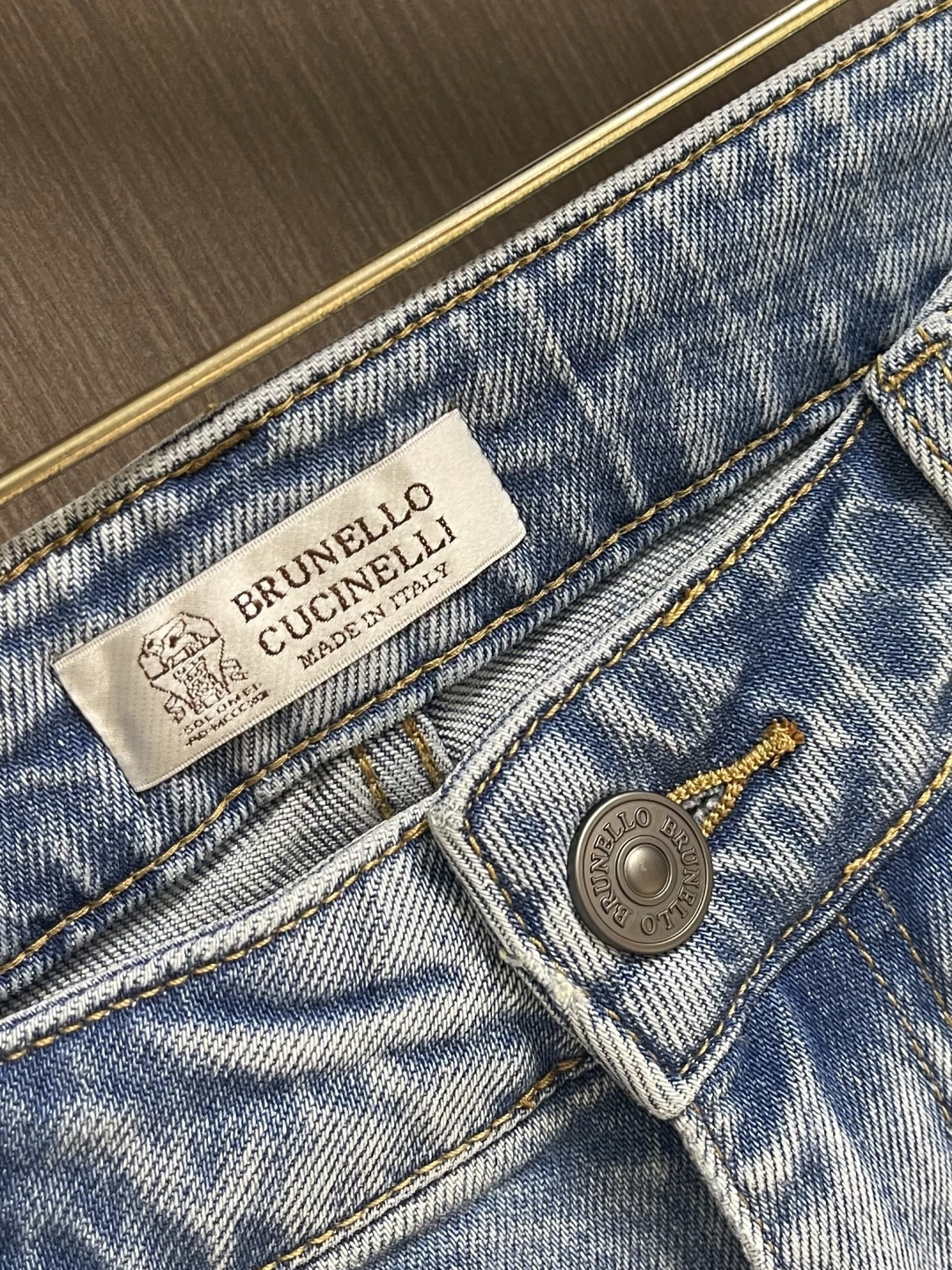 BrunelloCucinelli BC 男士休闲牛仔裤，2026SS早春新款，内里完美包边，定制原版五