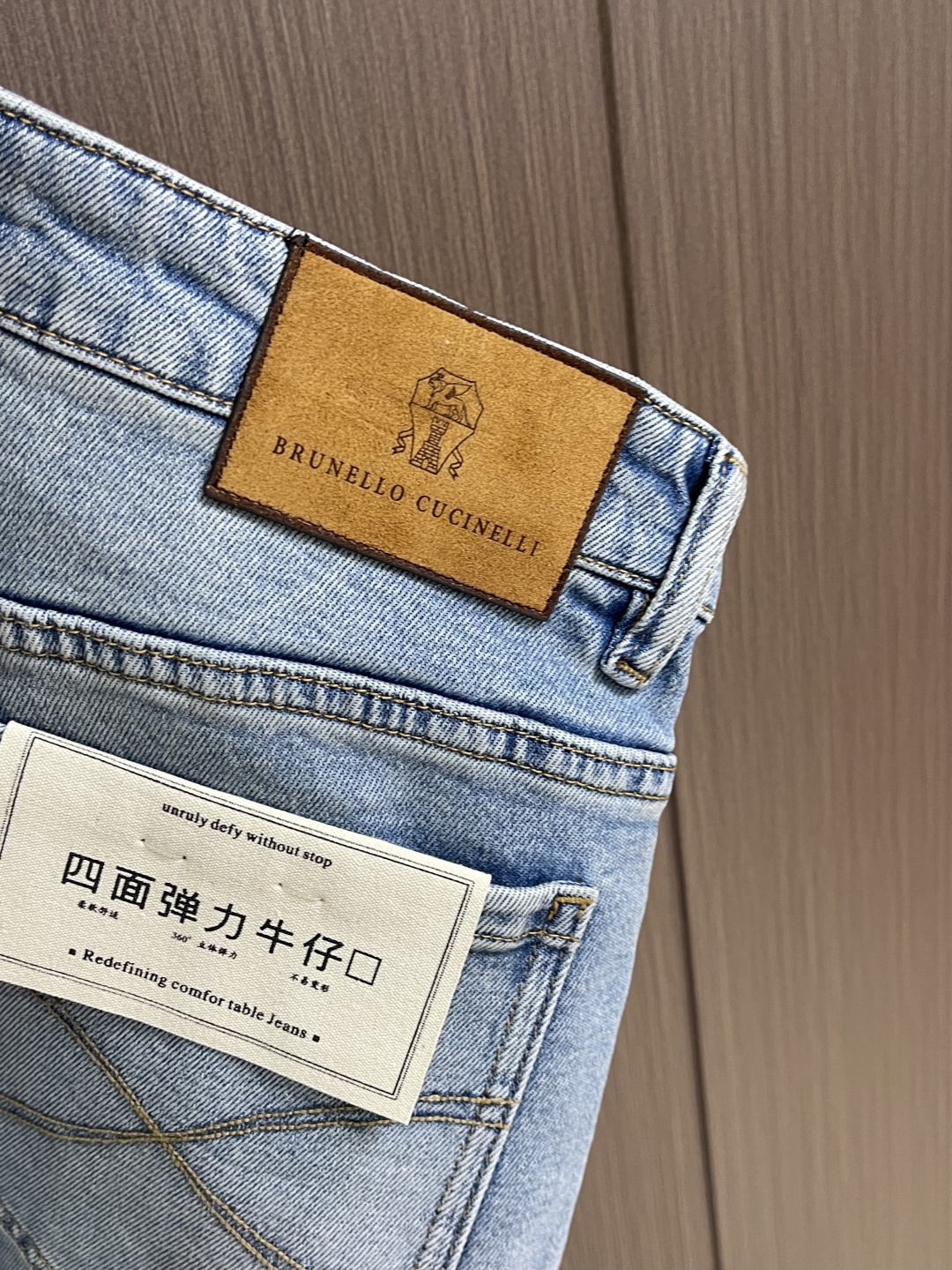 BrunelloCucinelli BC 男士休闲牛仔裤，2026SS早春新款，内里完美包边，定制原版五