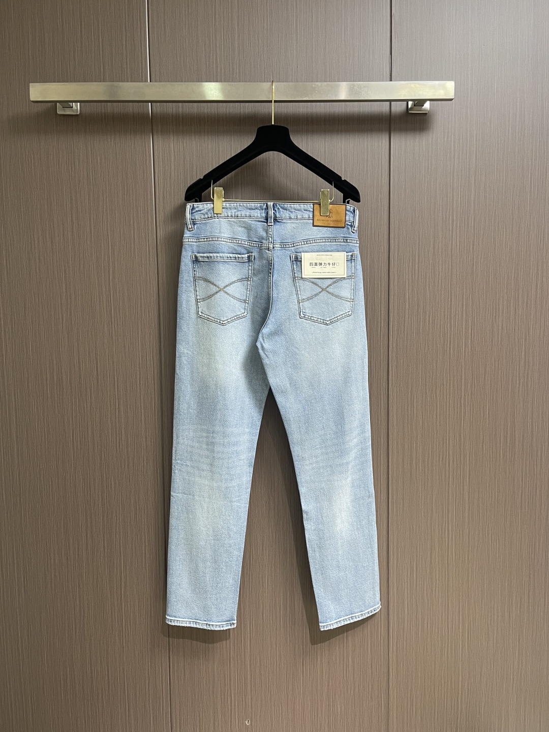 BrunelloCucinelli BC 男士休闲牛仔裤，2026SS早春新款，内里完美包边，定制原版五