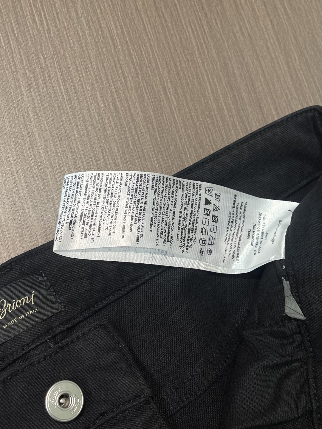 Brioni 布里奥尼2026SS春夏新品牛仔裤，品牌全新推出系列，柔软舒适有质感，经典元素色系，定制进