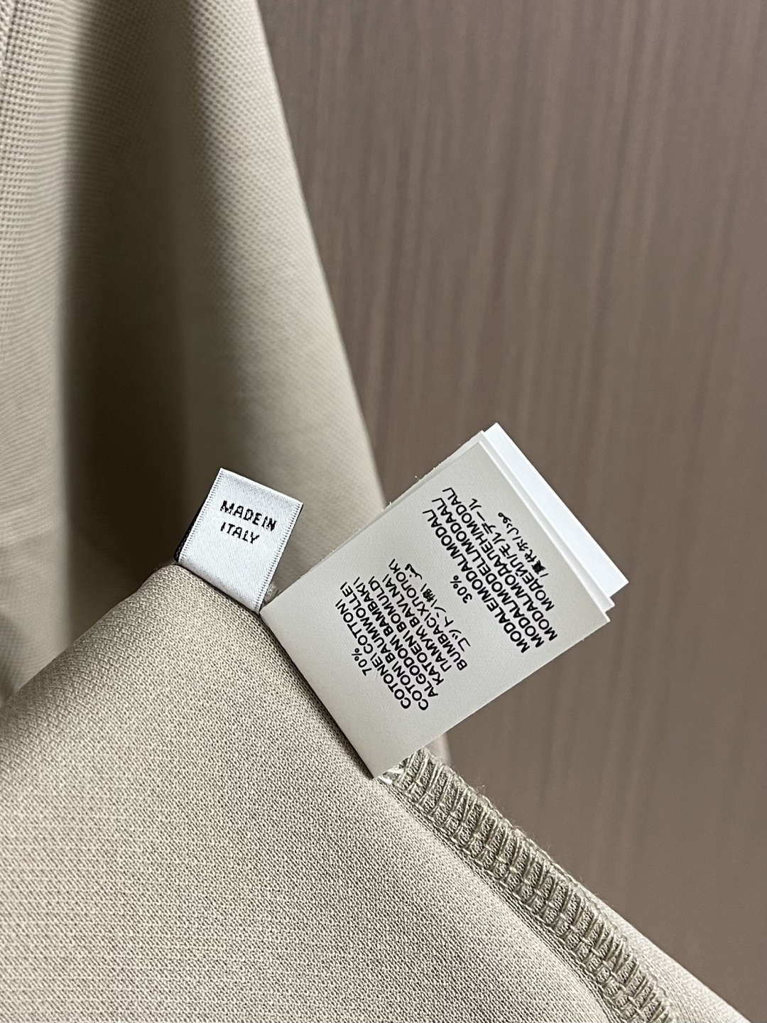 Brunello Cucinelli BC 刺绣短袖T恤 定制密织平纹有机棉 紧密细腻 舒适贴肤 标志性