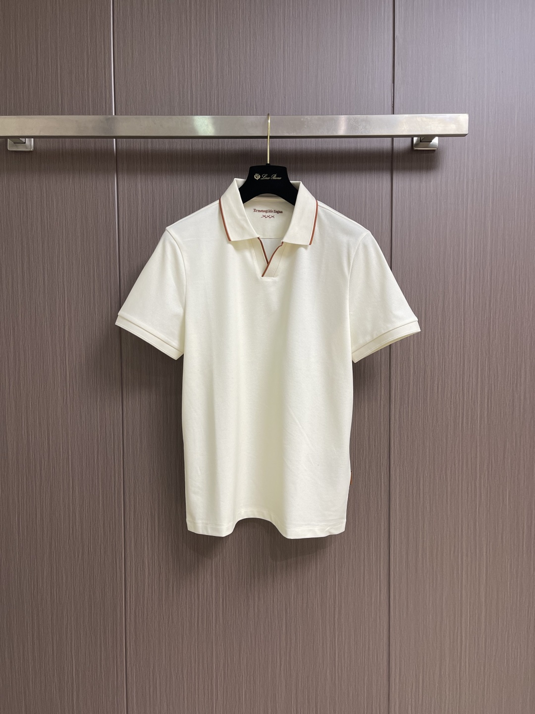 zegna 2026ss早春时装款男士短袖Polo衫，非常明星级的一款单品，颜值度极高，即大气又有内涵，