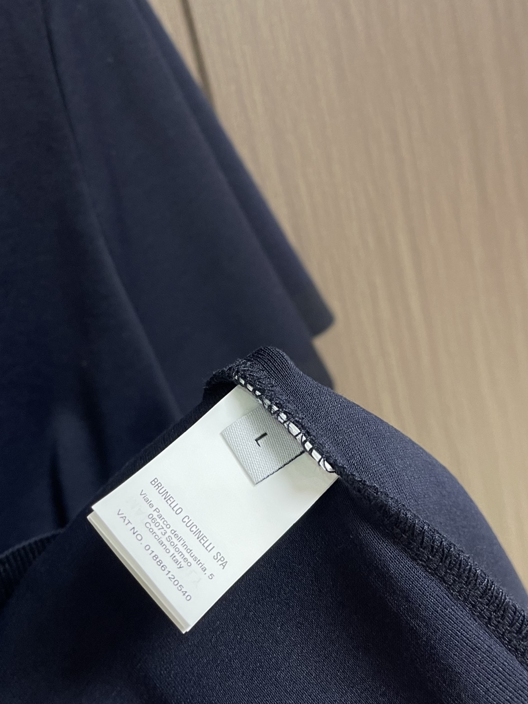 Brunello Cucinelli BC 刺绣短袖T恤 定制密织平纹有机棉 紧密细腻 舒适贴肤 标志性