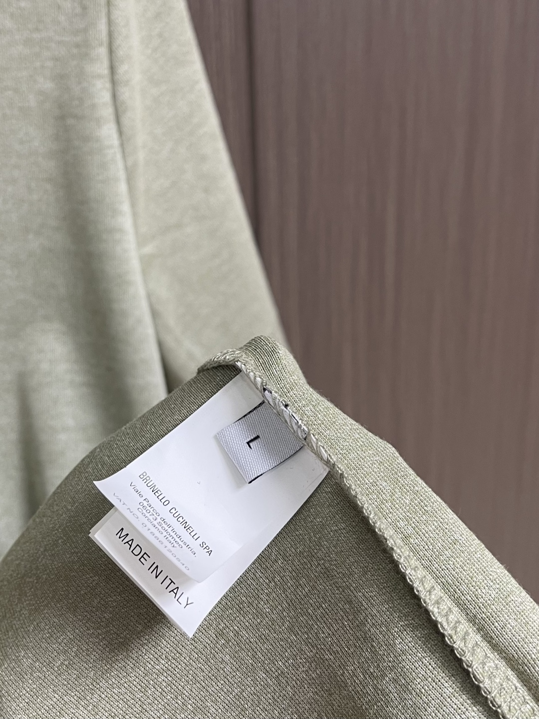 Brunello Cucinelli BC 刺绣短袖T恤 定制密织平纹有机棉 紧密细腻 舒适贴肤 标志性