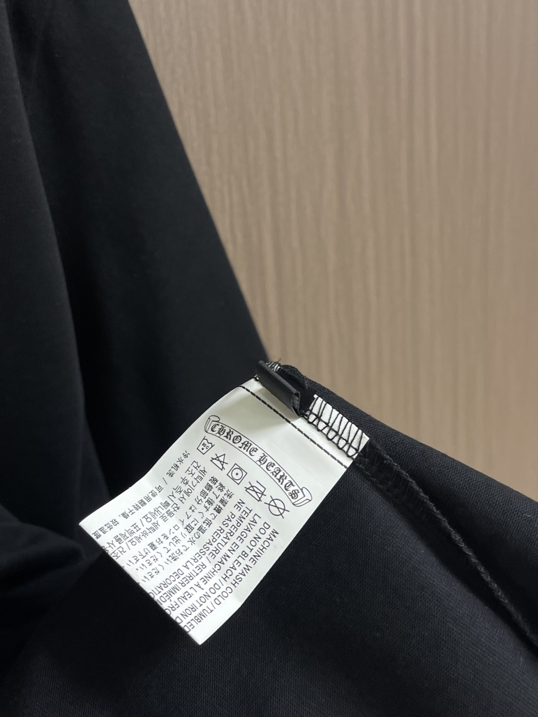 Chrome Hearts CH 克罗心 2026SS早春新款厚板印花短袖T恤，胶印设计，订制高织纯棉面