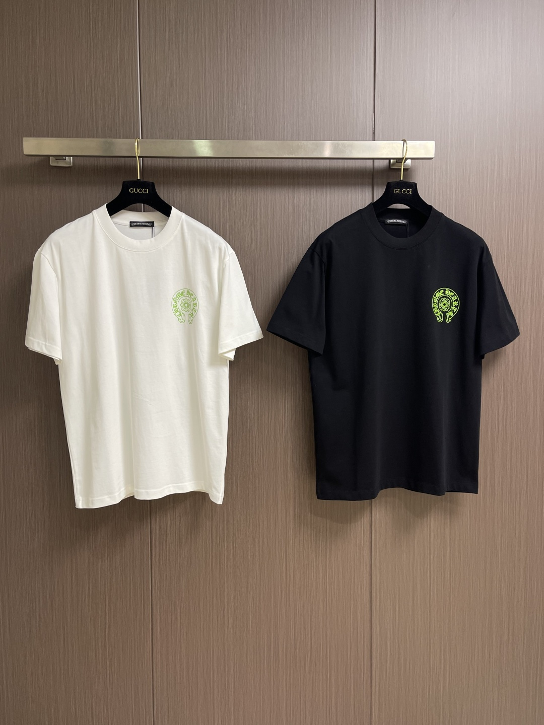 Chrome Hearts CH 克罗心 2026SS早春新款厚板印花短袖T恤，胶印设计，订制高织纯棉面
