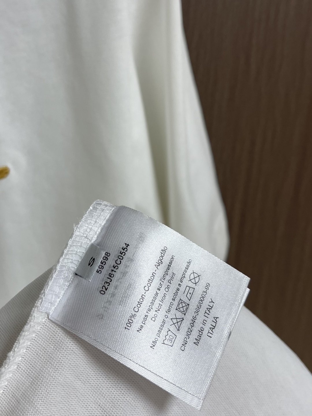 DIOR 2026ss 夏季新款小标logo标识刺绣圆领短袖T恤，定制客供面料精选丝光棉 轻薄透气 上身