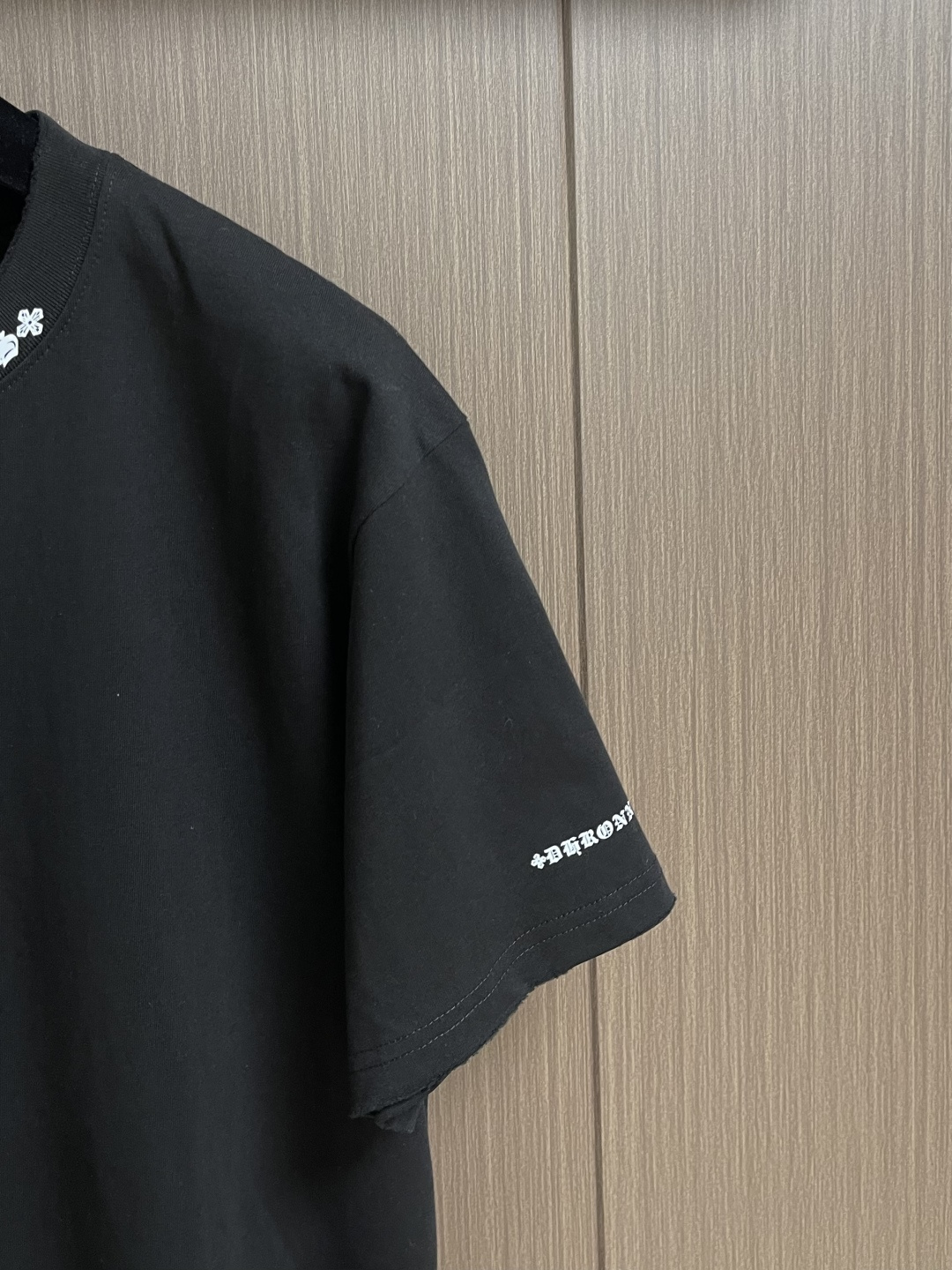 CH 克罗心新款印花标识短袖T恤，重磅420克双纱面料 整衣洗水两遍 重磅面料 宽松版型 偏深挺阔有型 