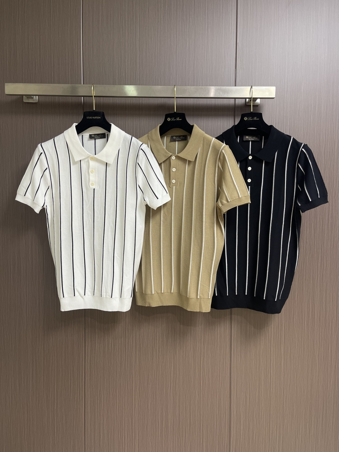 Loro Piana LoroPiana 2026ss春夏老钱新贵推荐！商务通勤翻领短袖POLO 衫 意