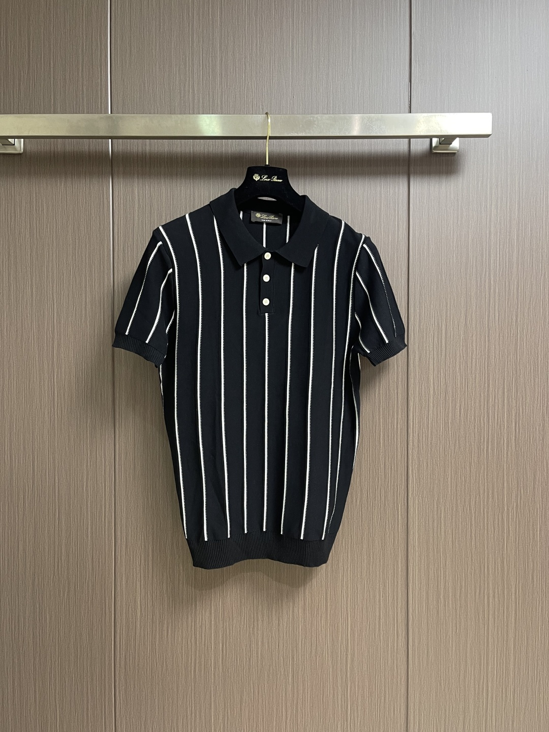 Loro Piana LoroPiana 2026ss春夏老钱新贵推荐！商务通勤翻领短袖POLO 衫 意