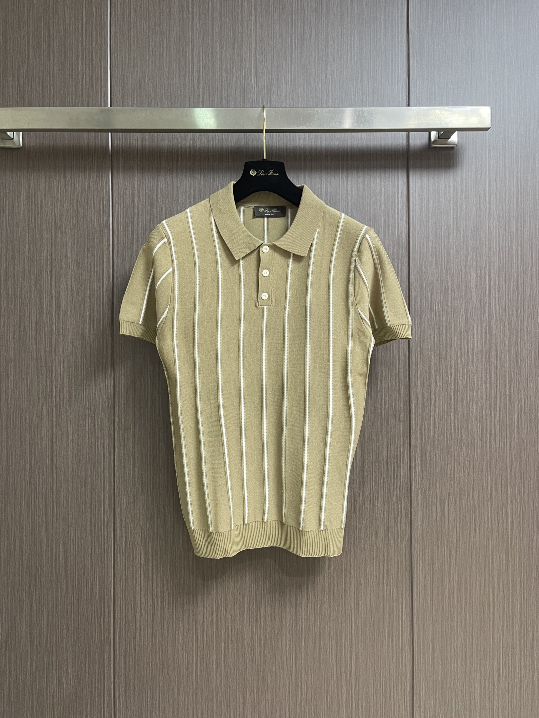 Loro Piana LoroPiana 2026ss春夏老钱新贵推荐！商务通勤翻领短袖POLO 衫 意