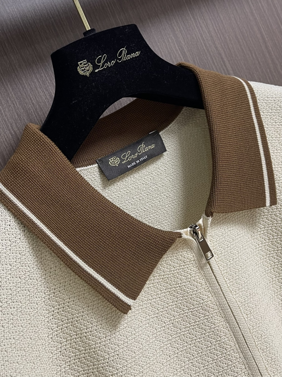 Loro Piana Loro Piana 2026SS夏季新款拉链针织POLO马球衫，时尚休闲翻领针织