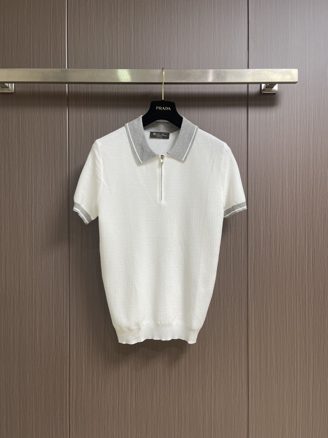 Loro Piana Loro Piana 2026SS夏季新款拉链针织POLO马球衫，时尚休闲翻领针织