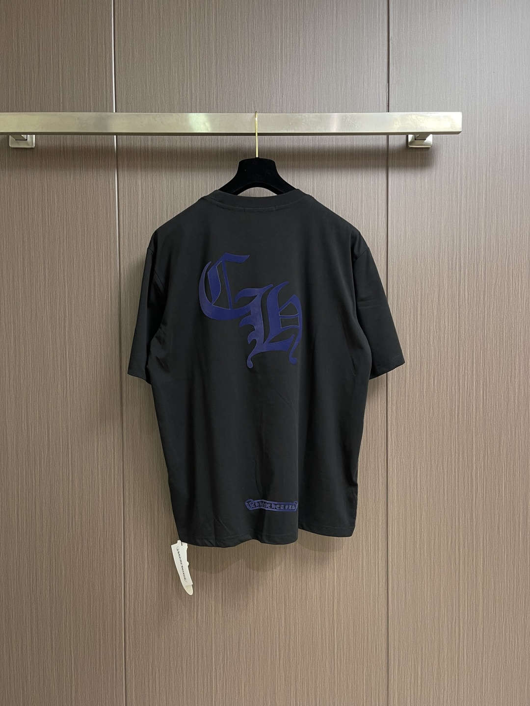 Chome Hearts CH 克罗心2026ss夏季新品植绒印花圆领短袖T恤，采用进口原版面料，顶级植