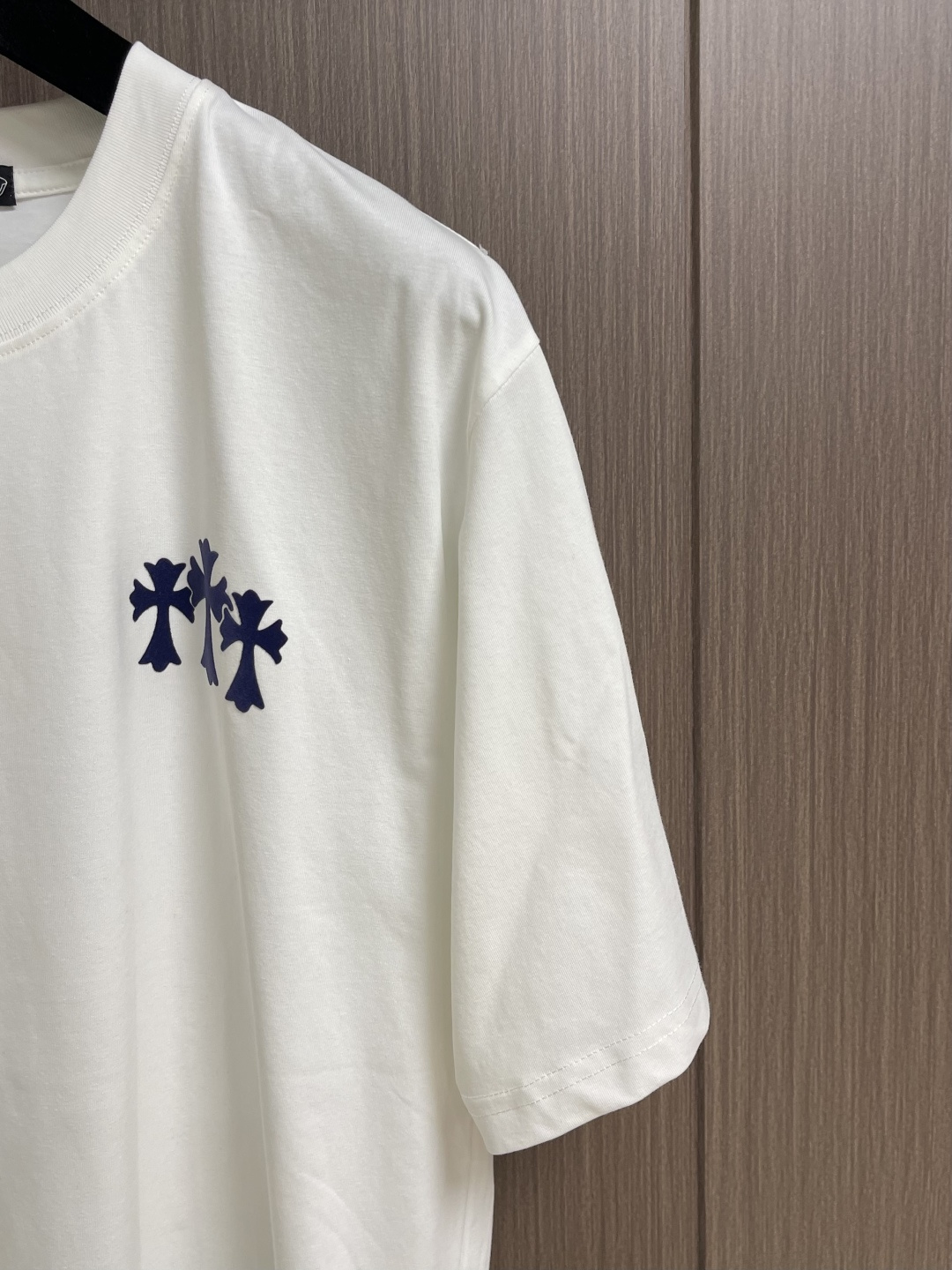 Chome Hearts CH 克罗心2026ss夏季新品植绒印花圆领短袖T恤，采用进口原版面料，顶级植