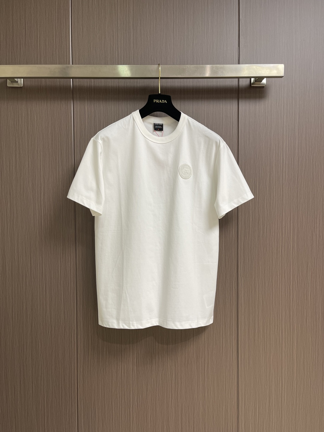 CanadaGoose加拿大鹅 2026ss春夏男士新款圆领短袖T恤。进口定织面料280纯棉🌾、面料手感