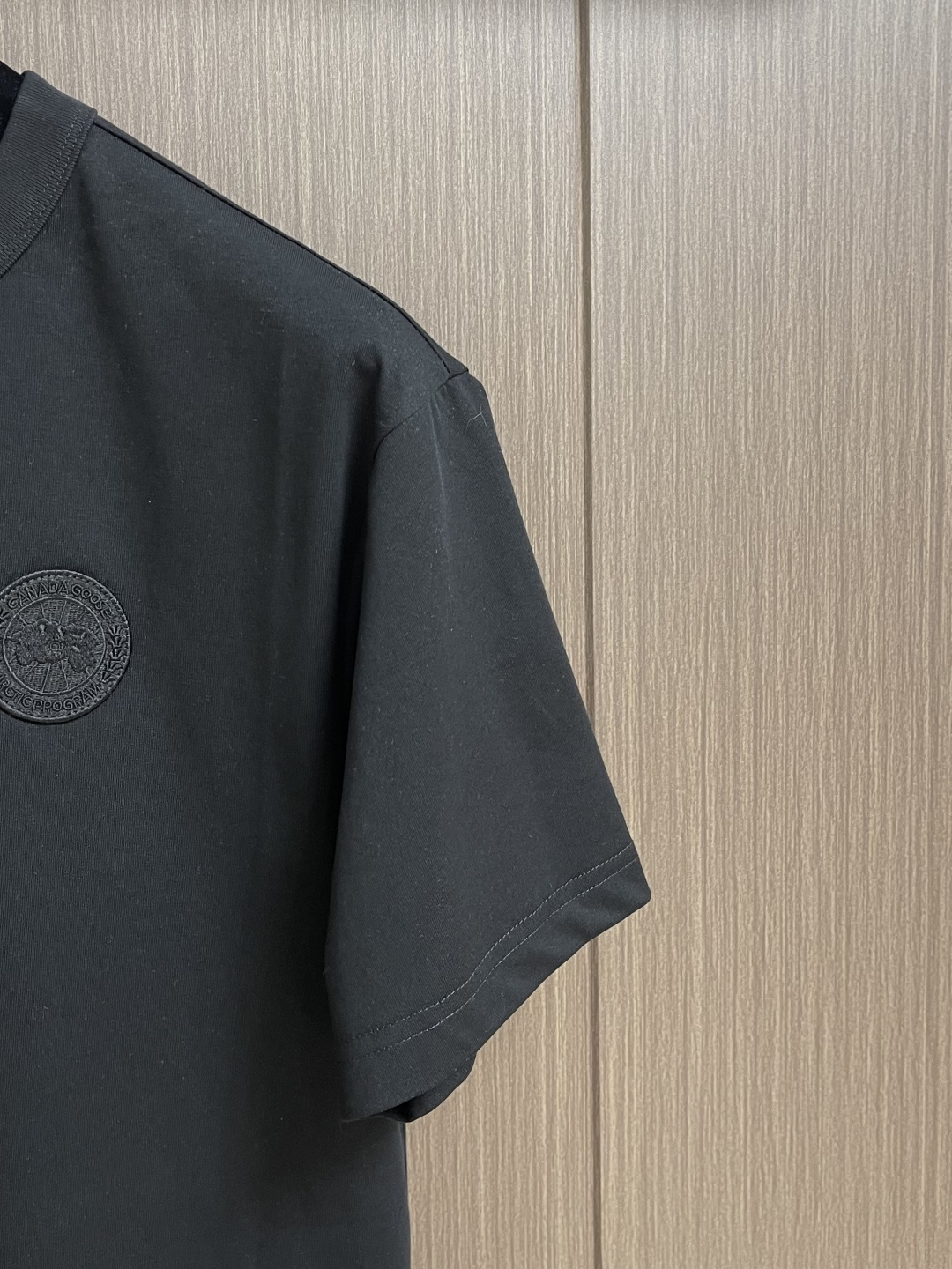 CanadaGoose加拿大鹅 2026ss春夏男士新款圆领短袖T恤。进口定织面料280纯棉🌾、面料手感