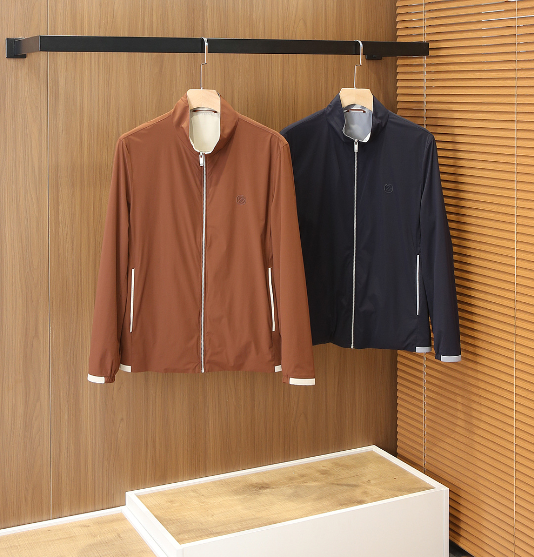 🌾26SS出品新款!-ZEG*A最新定制男士商务休闲夹克。都市时尚精英衣橱必备款，高级修身显瘦，很适合春