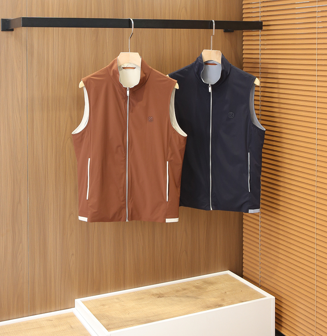 🌾马甲26SS出品新款!-ZEG*A最新定制男士商务休闲马甲。都市时尚精英衣橱必备款，高级修身显瘦，很适