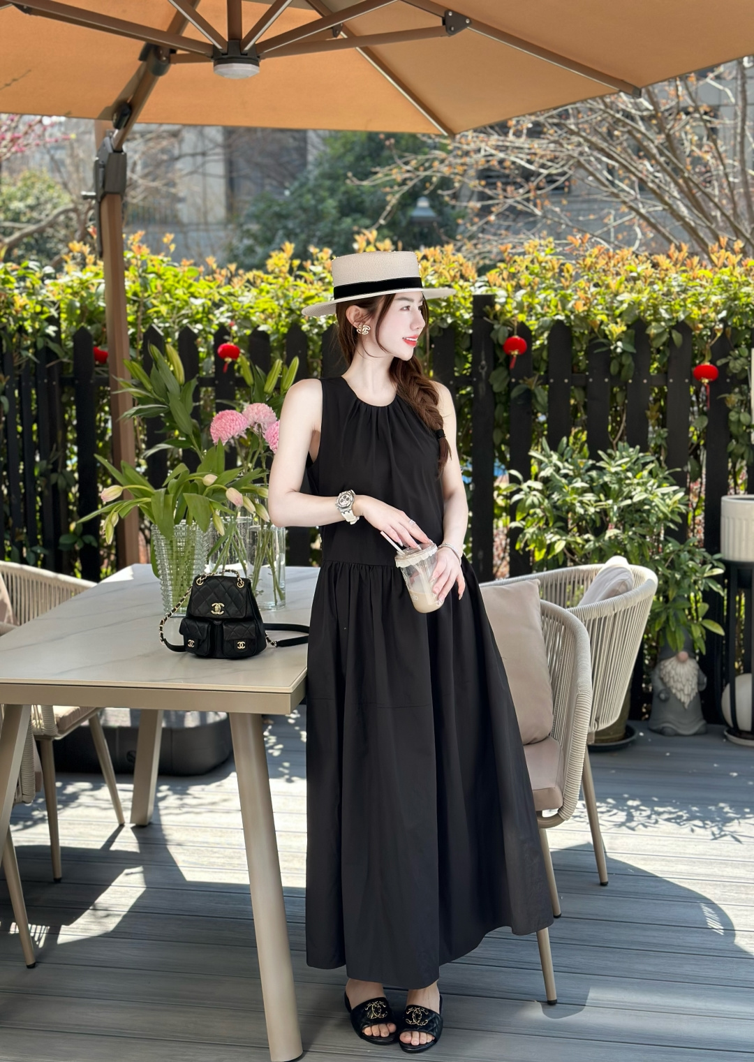 High-End Female Clothes: New Fashion Colored Dresses in Brandy, Yellow, Black - 图片 5