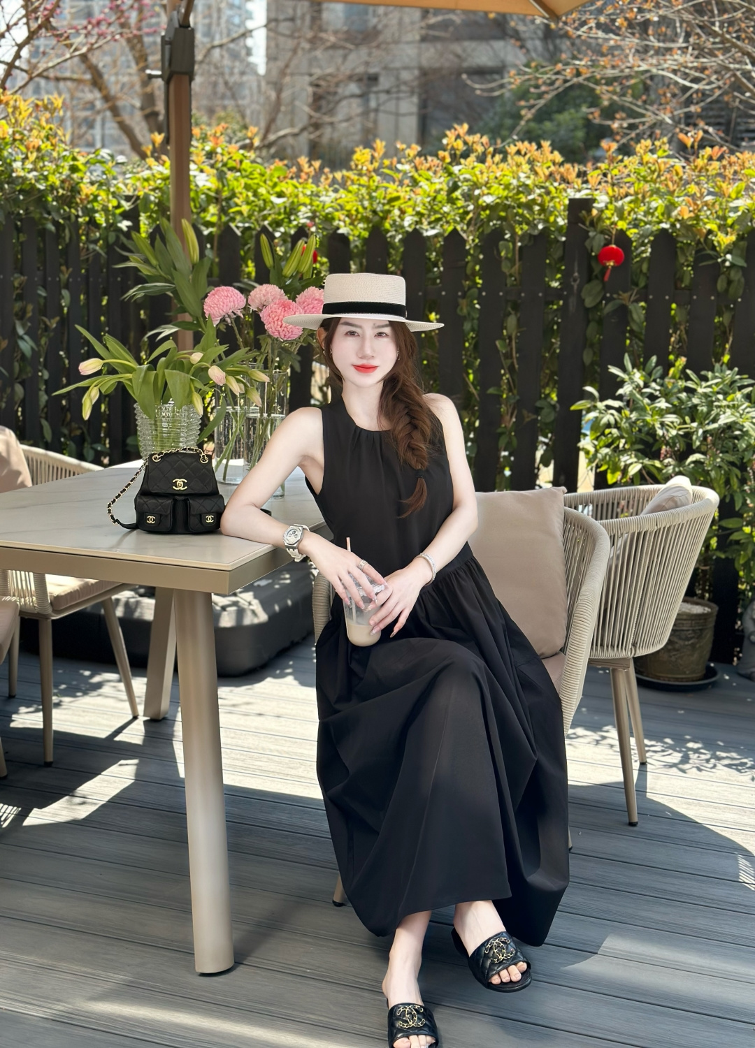 High-End Female Clothes: New Fashion Colored Dresses in Brandy, Yellow, Black - 图片 3