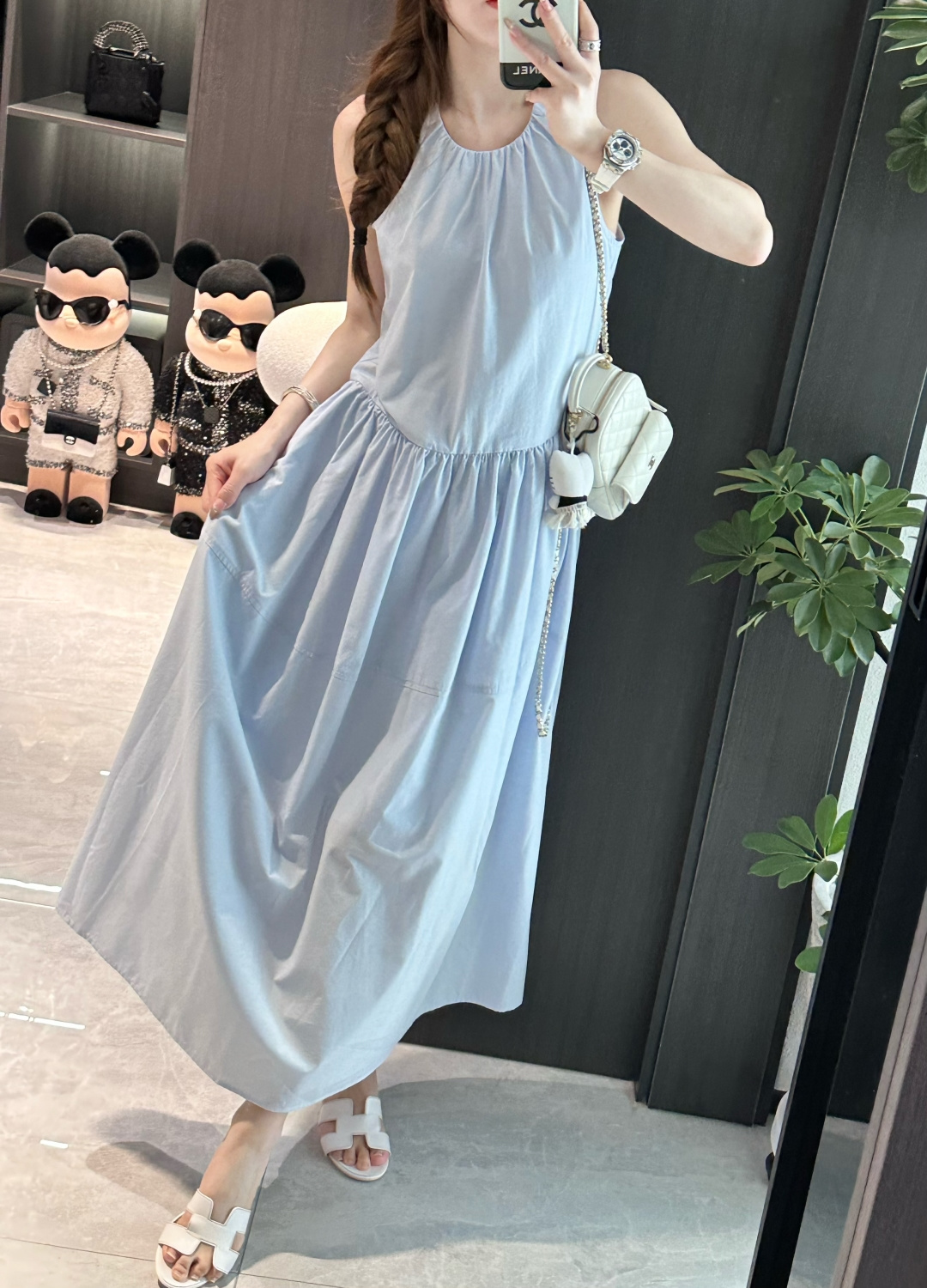 High-End Female Clothes: New Fashion Colored Dresses in Brandy, Yellow, Black - 图片 5