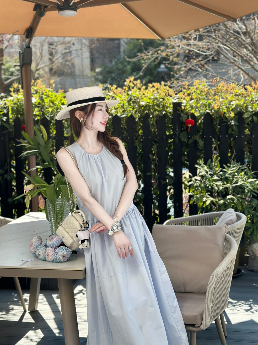 High-End Female Clothes: New Fashion Colored Dresses in Brandy, Yellow, Black - 图片 2