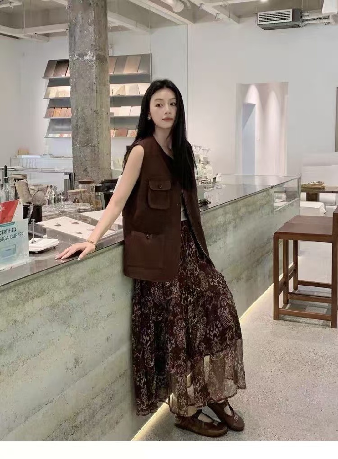 P612 High Quality Women ‘ s Clothes with a packaged cape “SmlXL” - 图片 1