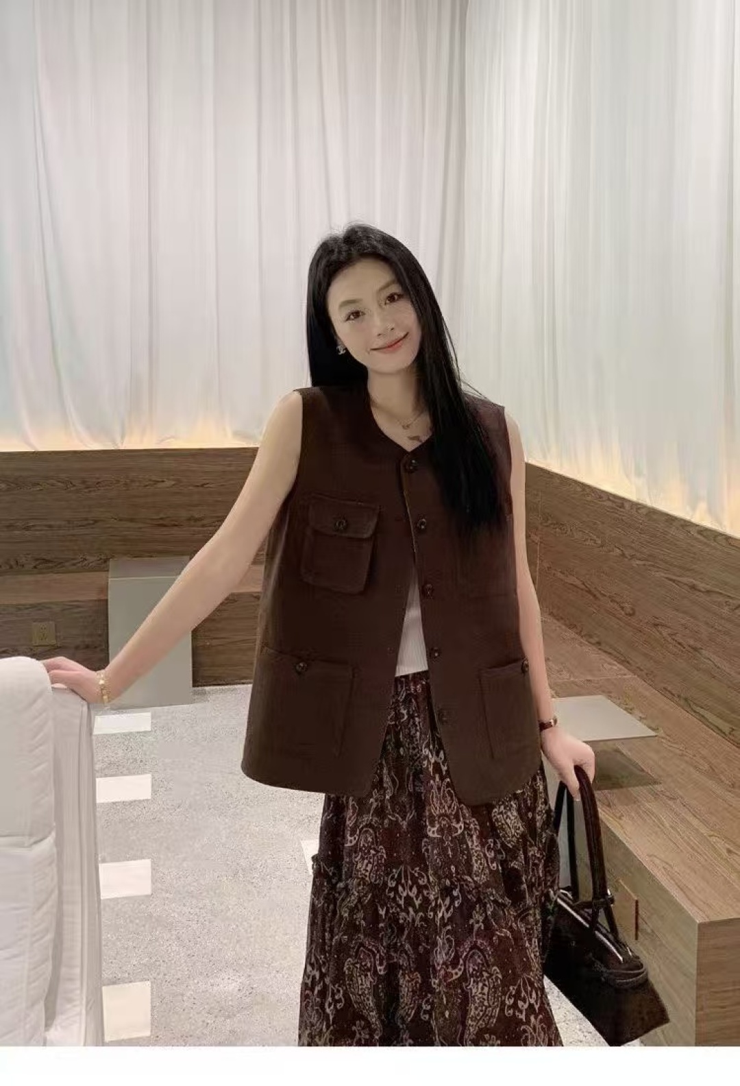 P612 High Quality Women ‘ s Clothes with a packaged cape “SmlXL” - 图片 3