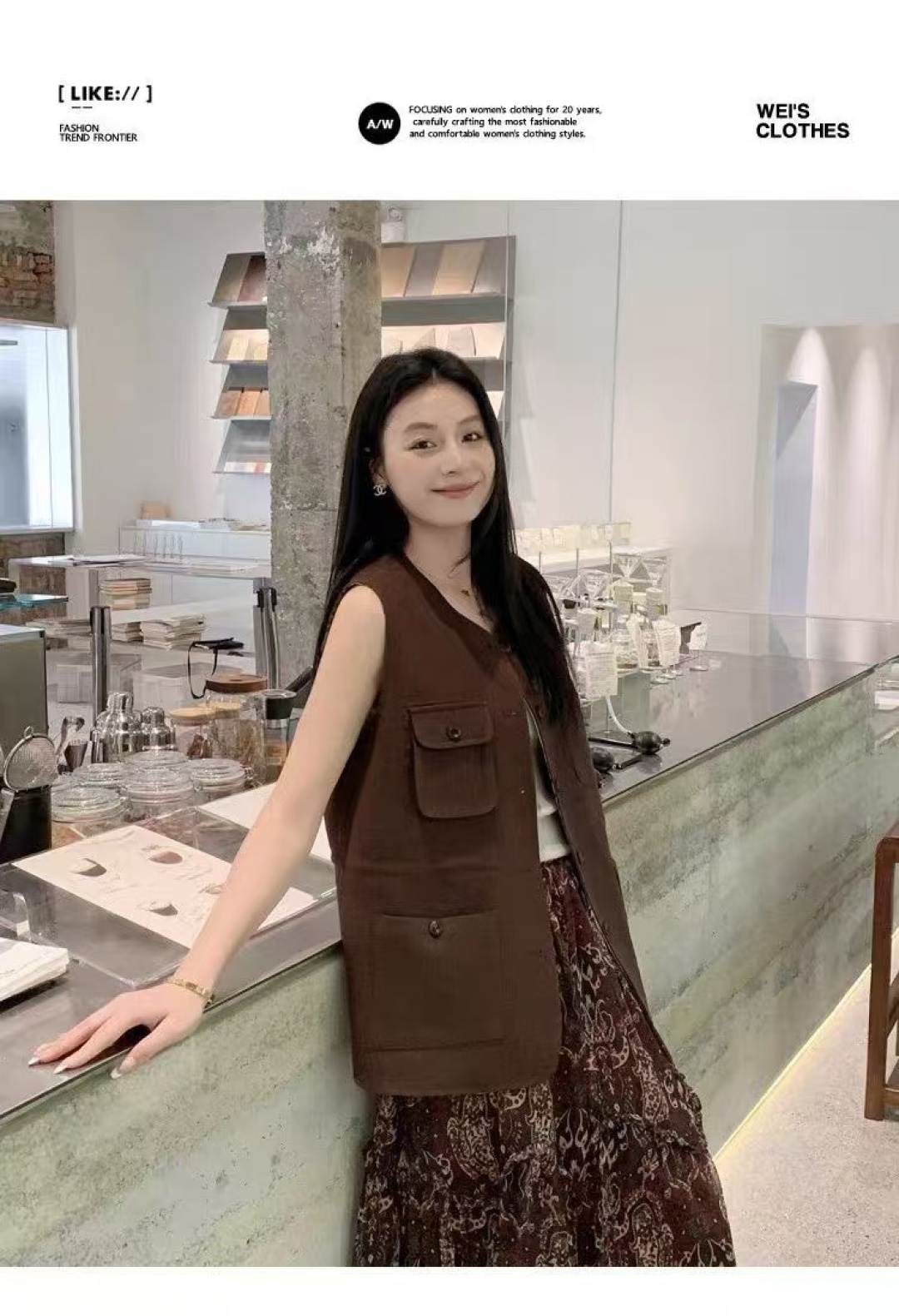 P612 High Quality Women ‘ s Clothes with a packaged cape “SmlXL” - 图片 2
