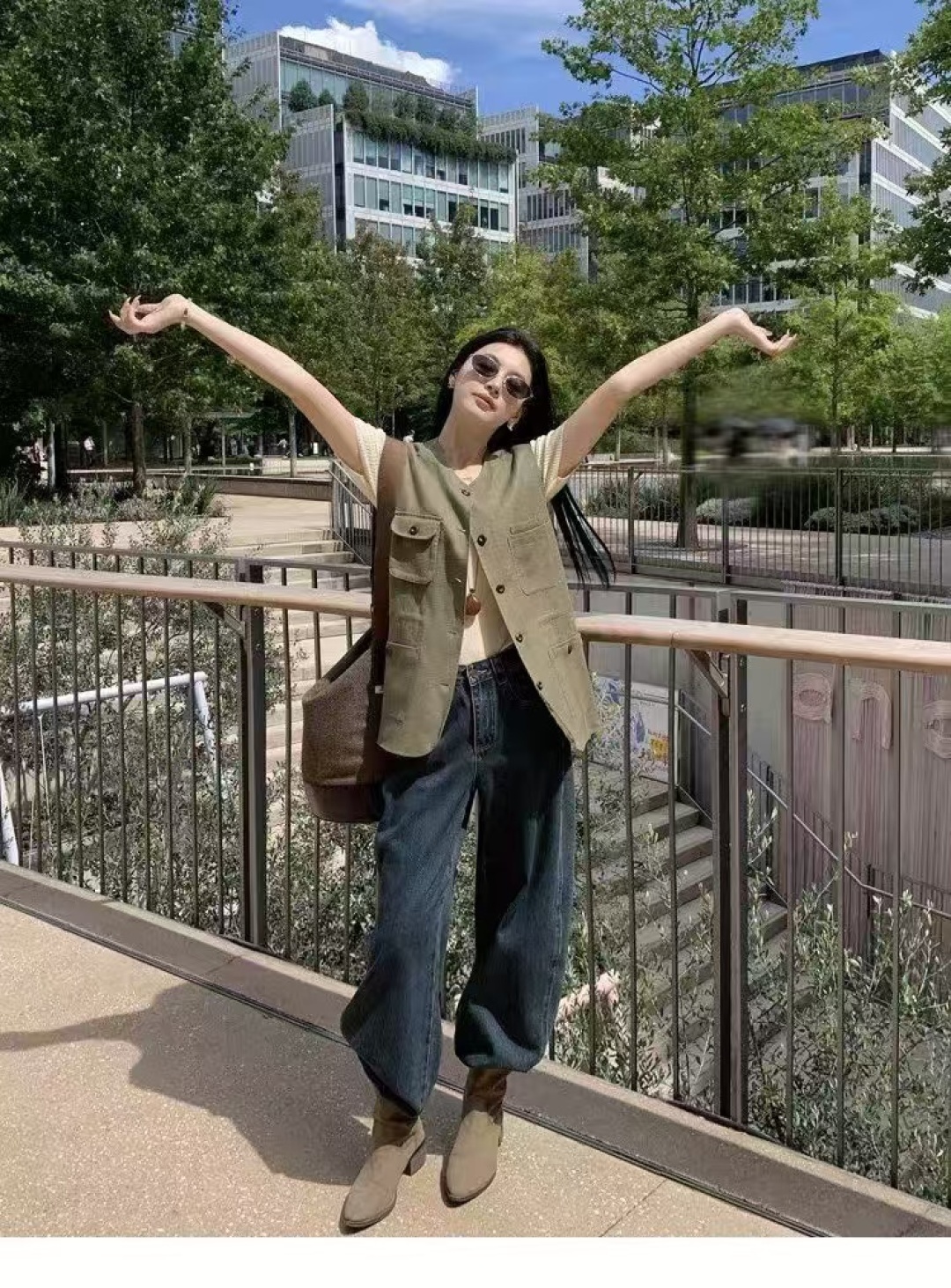 P612 High Quality Women ‘ s Clothes with a packaged cape “SmlXL” - 图片 6