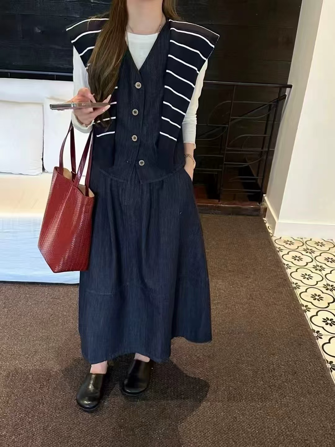 “High-end Quality Female Clothes for Fashion 2025: Polo PoloTwo SMLXL Suit Collection” - 图片 1