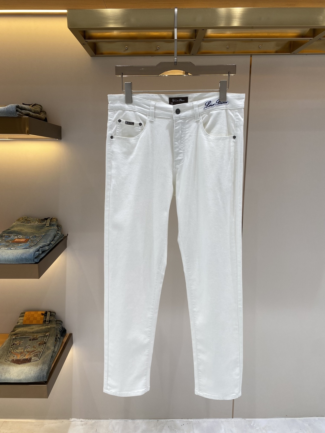 支持年后售后✅《𝙉𝙚𝙬🖤❤️Loro piana家》2026最新品牛仔裤 专柜热销款 品味与价值共享 身